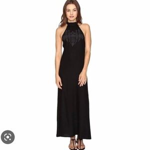 NWT BILLABONG Halter Maxi Dress Medium